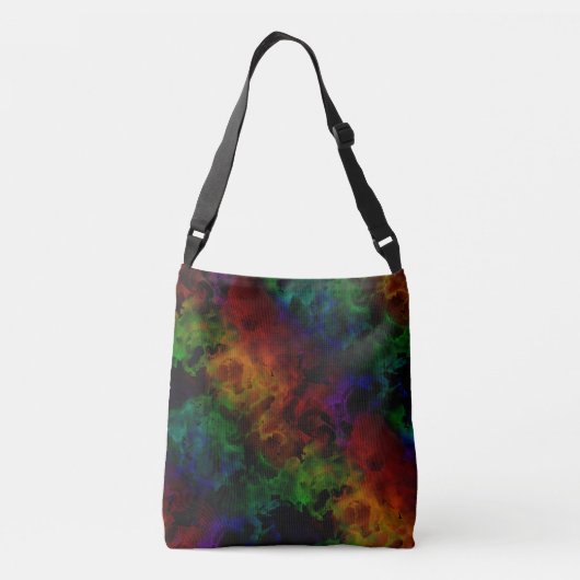 Sac Ajustable Arc-en-ciel Abstrait moderne (Dos)