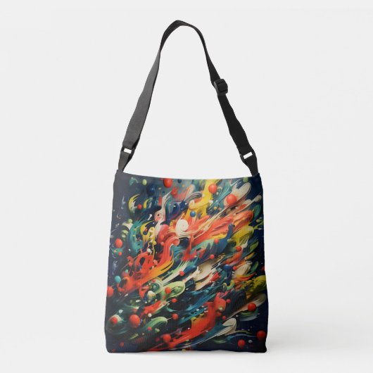 Sac Ajustable Arc-en-ciel Abstrait Rhapsody (Dos)