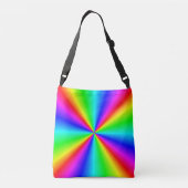 Sac Ajustable Arc-en-ciel brillant coloré Personnalisé (Dos)