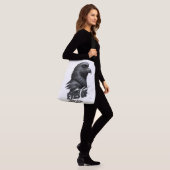 Sac Ajustable Argent gris aigle Vector Art (Sur le modèle)