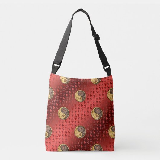 Sac Ajustable Aries et Tigre de la Terre (Devant)