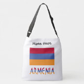 Sac Ajustable Armenia and Armenian Flag with Your Name (Dos)