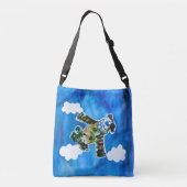 Sac Ajustable Army Jet "Art by Kids" (Dos)