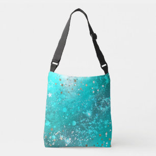 Sac Ajustable Arrière - plan à huile Turquoise de la menthe
