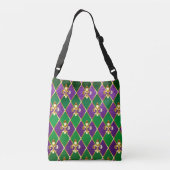 Sac Ajustable Arrière - plan de bijoux Mardi Gras (Dos)