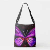 Arrière - plan noir papillon céleste