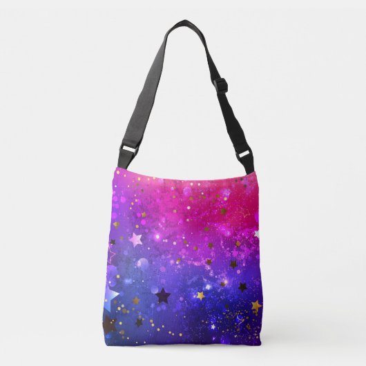Sac Ajustable Arrière - plan rose brillant (Devant)