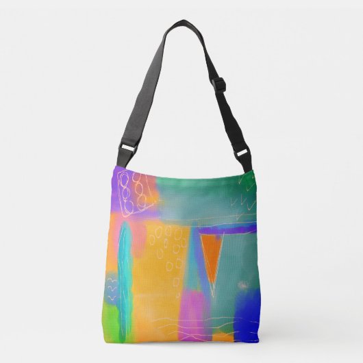 Sac Ajustable Art Abstrait coloré (Devant)