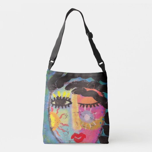 Sac Ajustable Art Abstrait coloré (Dos)