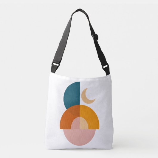 Sac Ajustable Art abstrait géométrique moderne de lune (Devant)