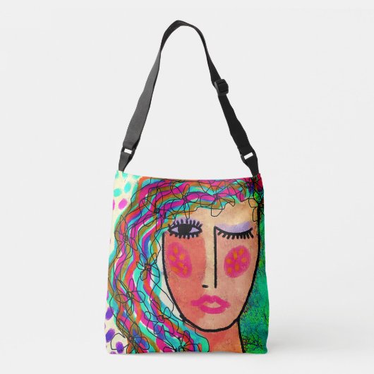 Sac Ajustable Art Abstrait unique (Dos)