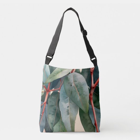 Sac Ajustable Art botanique minimaliste d'Eucalyptus (Devant)