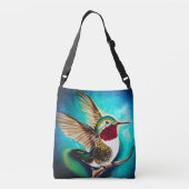 Sac Ajustable Art de colibri (Dos)