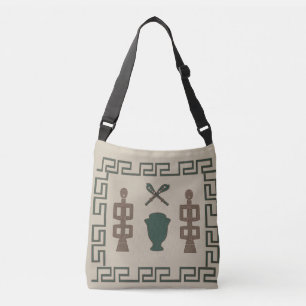 Sac Ajustable Art de la scène tribale africaine Abstraite