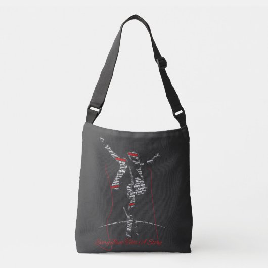 Sac Ajustable Art de la typographie musicale | Conception modern (Devant)