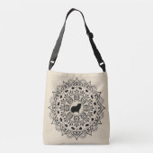 Sac Ajustable Art de mandala de cobaye (Dos)