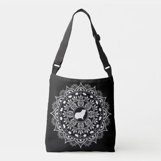 Sac Ajustable Art de mandala de cobaye (Devant)