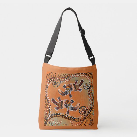 SAC AJUSTABLE ART DU PLATYPUS (Devant)