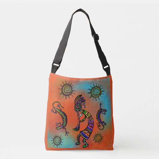 SAC AJUSTABLE ART DU SUD-OUEST DE KOKOPELLI (Devant)