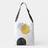 Sac Ajustable Art graphique géométrique urbain simple, moderne e (Dos)
