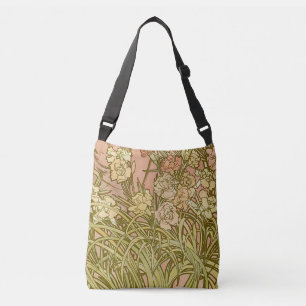 Sac Ajustable Art Nouveau Alphonse Mucha Fleurs de carnation flo
