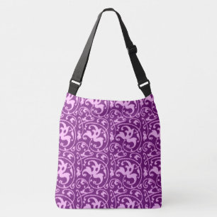 Sac Ajustable Art Nouveau Ikat - Orchidée et violet