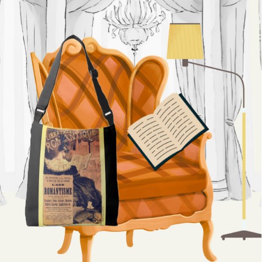 Sac Ajustable Art nouveau librairie romantique eugene grasset