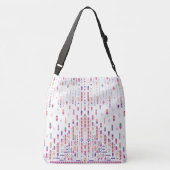Sac Ajustable Art Populaire Tribal En Motif Structuré (Dos)
