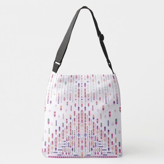 Sac Ajustable Art Populaire Tribal En Motif Structuré (Dos)