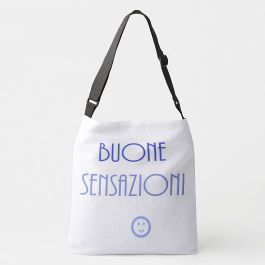 Sac Ajustable art texte buone sensazioni (Dos)