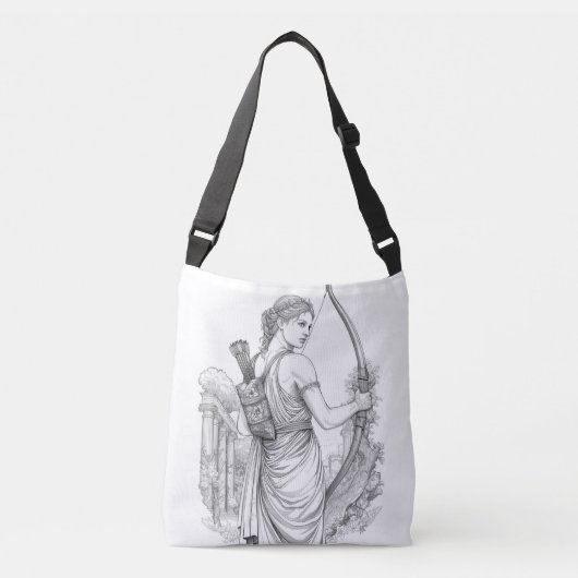 Sac Ajustable Artemis Greek Goddess of the Hunt Statue Style (Devant)