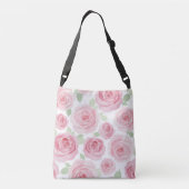 Sac Ajustable Artistic Pink Watercolor Tote (Dos)