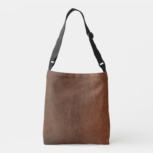 Sac Ajustable Aspect cuir marron (Dos)