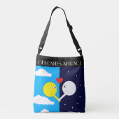 Sac Ajustable Attrait opposé : Soleil et Lune (Dos)