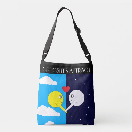 Sac Ajustable Attrait opposé : Soleil et Lune (Dos)