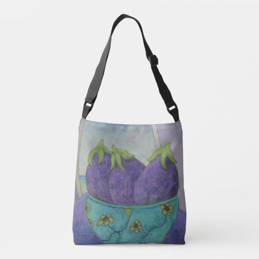 Sac Ajustable Aubergine Violette (Dos)