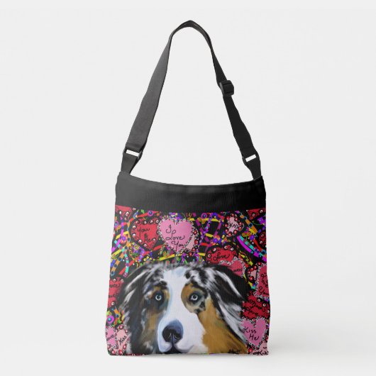 Sac Ajustable Australian Shepherd    (Devant)