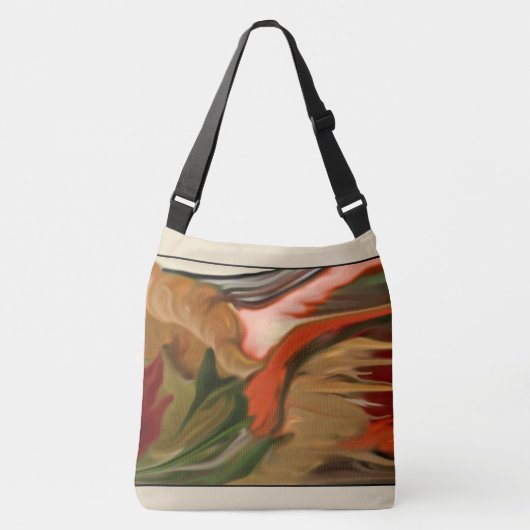 Sac Ajustable Automne Cornucopia Art Abstrait (Devant)