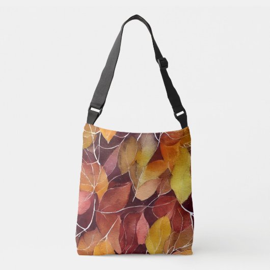 Sac Ajustable Automne Feuilles Motif (Devant)