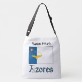 Sac Ajustable Azores Drapeau Azoréen Personnalisé (Dos)