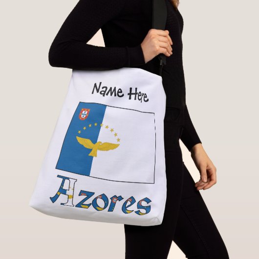 Sac Ajustable Azores Drapeau Azoréen Personnalisé (De près)