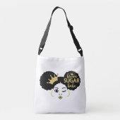 Sac Ajustable Babe Brown Sugar en noir et or (Dos)
