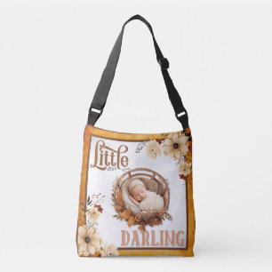 Sac Ajustable Baby shower Floral Boho rustique