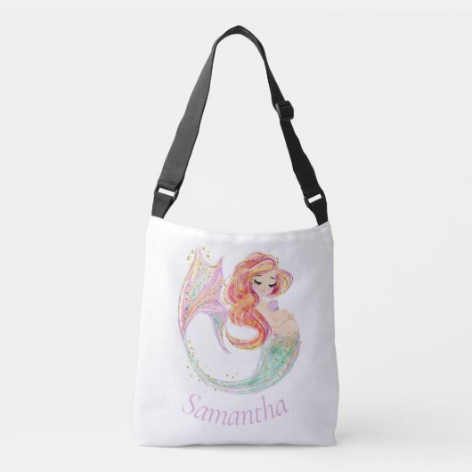 SAC AJUSTABLE BABY SHOWER MERMAID CULE (Devant)