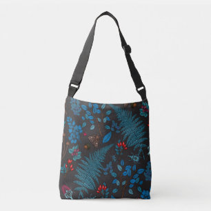 Sac Ajustable Baies forestières, feuilles et boeufs 1