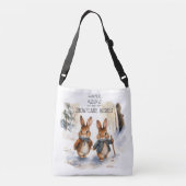 Sac Ajustable Baisers d'hiver et wis de flocon (Dos)