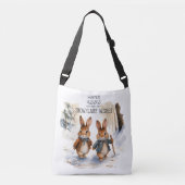 Sac Ajustable Baisers d'hiver et wis de flocon (Devant)