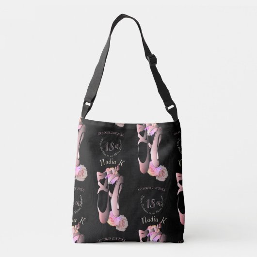 Sac Ajustable Ballerina Toe Chaussures Custom Event (Dos)