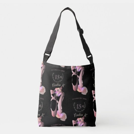 Sac Ajustable Ballerina Toe Chaussures Custom Event (Devant)