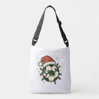 Sac Ajustable Ballon de Football Lumières de Noël Chapeau de Pèr